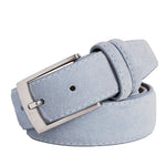 Load image into Gallery viewer, KME Suede Belts - Classic Genuine Cow Leather with Pin Buckle - KME means the very best
