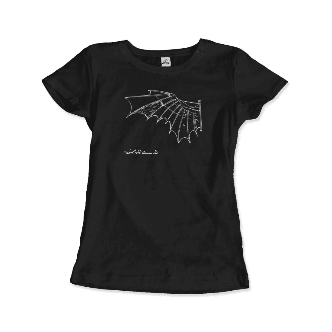 Leonardo Da Vinci, Glider Sketch Artwork T - Shirt - KME means the very best