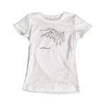 Load image into Gallery viewer, Leonardo Da Vinci, Glider Sketch Artwork T - Shirt - KME means the very best
