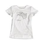 Load image into Gallery viewer, Leonardo Da Vinci, Glider Sketch Artwork T - Shirt - KME means the very best
