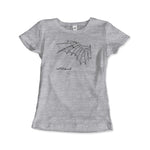 Load image into Gallery viewer, Leonardo Da Vinci, Glider Sketch Artwork T - Shirt - KME means the very best
