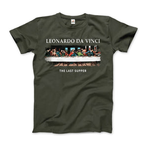 Leonardo Da Vinci - The Last Supper Artwork T - Shirt - KME means the very best