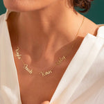 Load image into Gallery viewer, Multiple Name Necklace - KME means the very best
