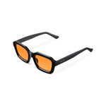 Load image into Gallery viewer, Nayah Black Orange Nayah Unisex Sunglasses: Retro-Inspired Elegance with Modern Flair by KME - KME means the very best
