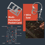 Load image into Gallery viewer, Outdoor Survival Gear Set - Camping Hiking Emergency Kit - KME means the very best
