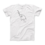 Load image into Gallery viewer, Pablo Picasso Elephant Sketch Artwork T - Shirt - KME means the very best
