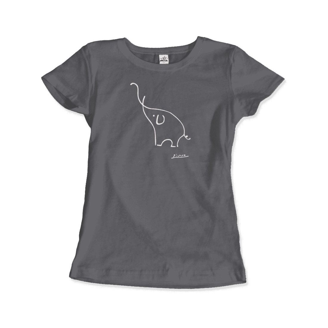 Pablo Picasso Elephant Sketch Artwork T - Shirt - KME means the very best