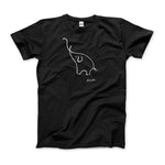 Load image into Gallery viewer, Pablo Picasso Elephant Sketch Artwork T - Shirt - KME means the very best
