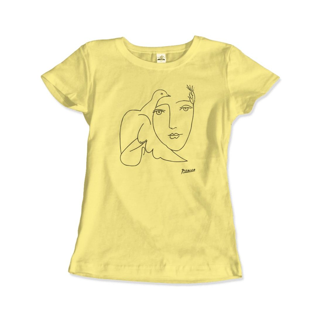 Pablo Picasso Peace (Dove and Face) Artwork T - Shirt - KME means the very best