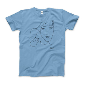 Pablo Picasso Peace (Dove and Face) Artwork T - Shirt - KME means the very best