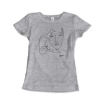 Load image into Gallery viewer, Pablo Picasso Peace (Dove and Face) Artwork T - Shirt - KME means the very best
