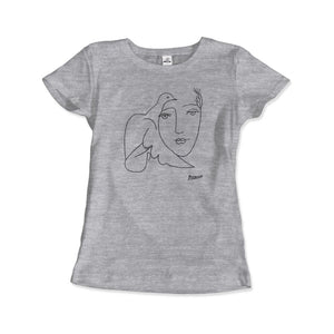 Pablo Picasso Peace (Dove and Face) Artwork T - Shirt - KME means the very best