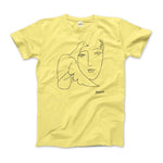 Load image into Gallery viewer, Pablo Picasso Peace (Dove and Face) Artwork T - Shirt - KME means the very best
