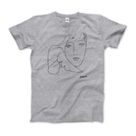 Load image into Gallery viewer, Pablo Picasso Peace (Dove and Face) Artwork T - Shirt - KME means the very best
