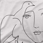 Load image into Gallery viewer, Pablo Picasso Peace (Dove and Face) Artwork T - Shirt - KME means the very best
