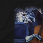 Load image into Gallery viewer, Pablo Picasso - The Old Guitarist Artwork T - Shirt - KME means the very best
