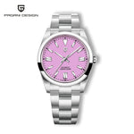 Load image into Gallery viewer, PAGANI PD1690 Pink Men&#39;s Fashion Business Luminous Waterproof Sapphire Mechanical Watch | Stylish Timepiece - KME means the very best
