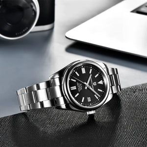 PAGANI PD1690 Pink Men's Fashion Business Luminous Waterproof Sapphire Mechanical Watch | Stylish Timepiece - KME means the very best