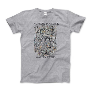 Pollock - Watery Paths 1947 Artwork T - Shirt - KME means the very best