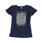 Load image into Gallery viewer, Pollock - Watery Paths 1947 Artwork T - Shirt - KME means the very best
