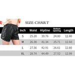 Load image into Gallery viewer, Poppy Women&#39;s Real Leather Pleated Detail Shorts Black - KME means the very best
