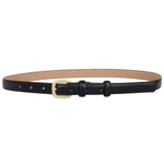 Load image into Gallery viewer, Punch - Free Female Brown Belt - Minimalist Cowhide Leather Belt for Women with Alloy Pin Buckle - KME means the very best
