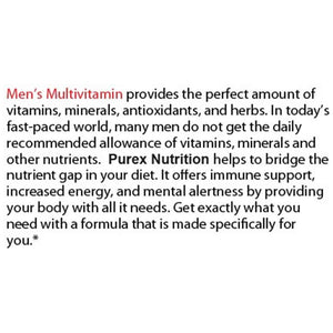 Pure Multivitamins For Men - KME means the very best