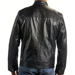 Load image into Gallery viewer, Raging Men&#39;s Cafe Racer Leather Jacket - KME means the very best
