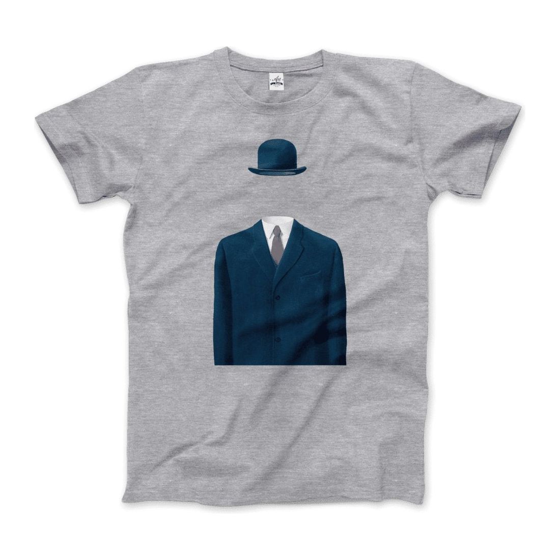 Rene Magritte Man in a Bowler Hat, 1964 Artwork T - Shirt - KME means the very best