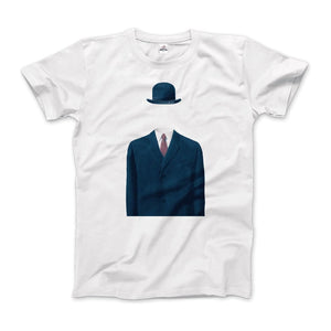 Rene Magritte Man in a Bowler Hat, 1964 Artwork T - Shirt - KME means the very best