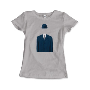 Rene Magritte Man in a Bowler Hat, 1964 Artwork T - Shirt - KME means the very best