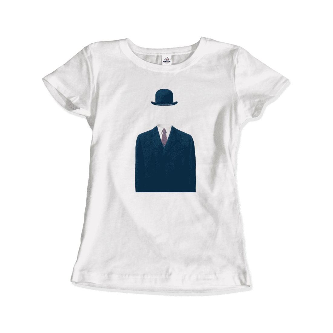 Rene Magritte Man in a Bowler Hat, 1964 Artwork T - Shirt - KME means the very best