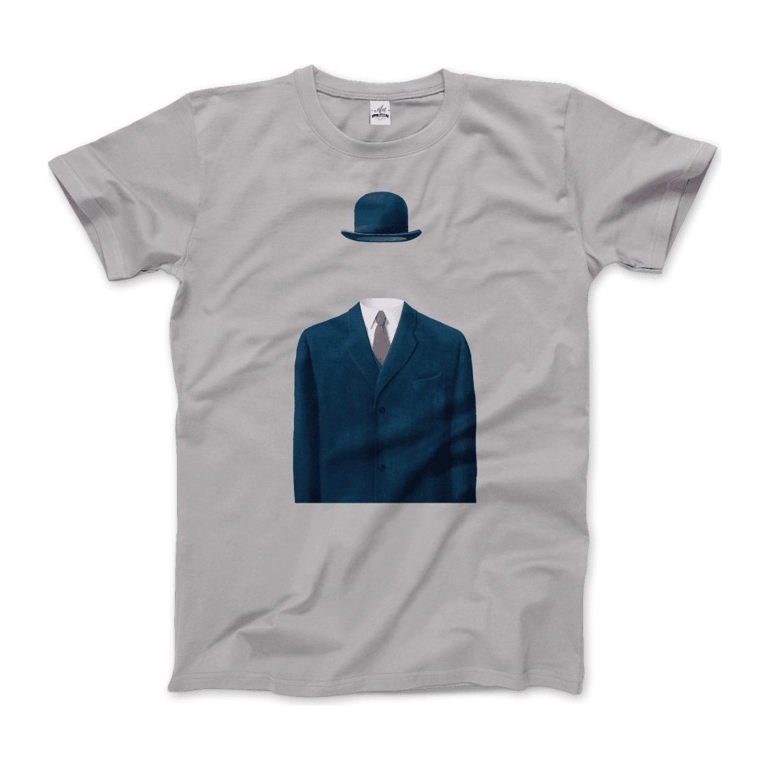 Rene Magritte Man in a Bowler Hat, 1964 Artwork T - Shirt - KME means the very best