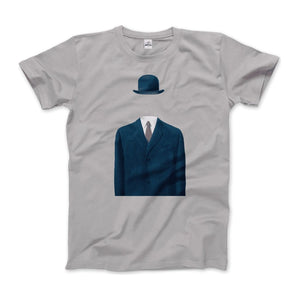 Rene Magritte Man in a Bowler Hat, 1964 Artwork T - Shirt - KME means the very best