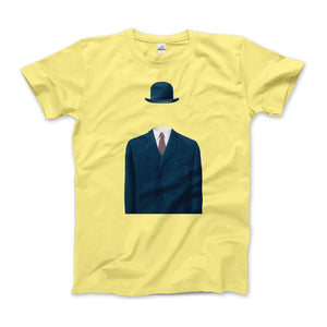 Rene Magritte Man in a Bowler Hat, 1964 Artwork T - Shirt - KME means the very best