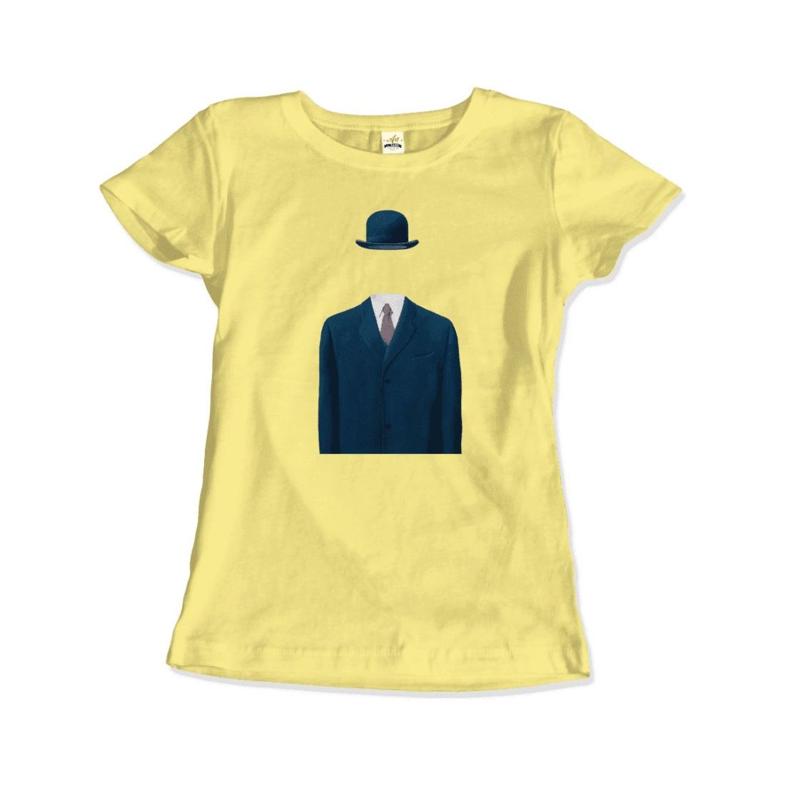 Rene Magritte Man in a Bowler Hat, 1964 Artwork T - Shirt - KME means the very best