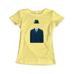 Rene Magritte Man in a Bowler Hat, 1964 Artwork T - Shirt - KME means the very best