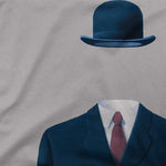 Load image into Gallery viewer, Rene Magritte Man in a Bowler Hat, 1964 Artwork T - Shirt - KME means the very best
