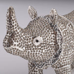 Load image into Gallery viewer, Rhino Trinket Box Decorated with Austrian Crystals - KME means the very best
