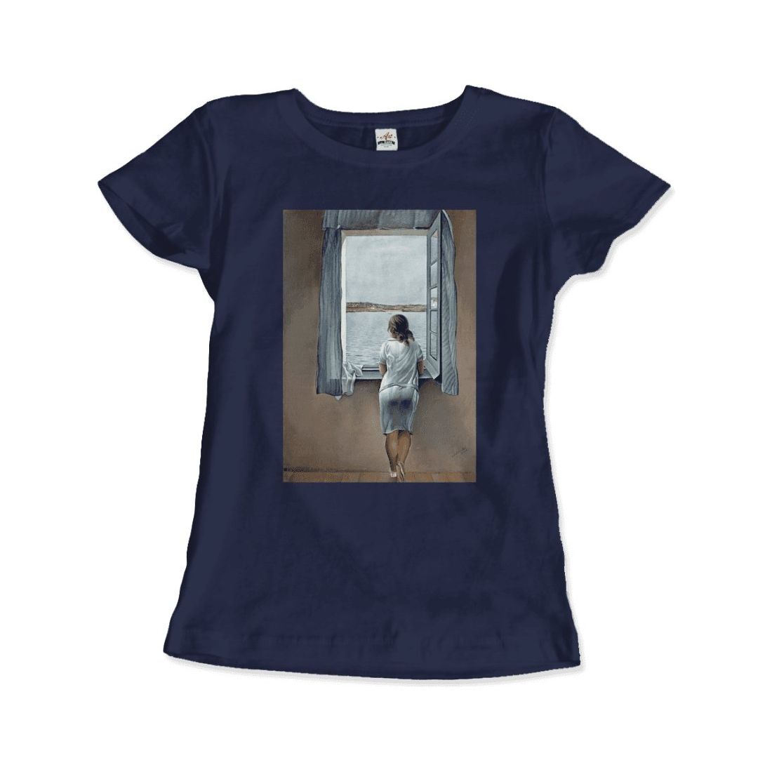 Salvador Dali Young Woman at a Window Artwork T - Shirt - KME means the very best