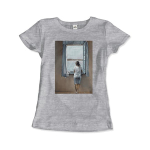 Salvador Dali Young Woman at a Window Artwork T - Shirt - KME means the very best