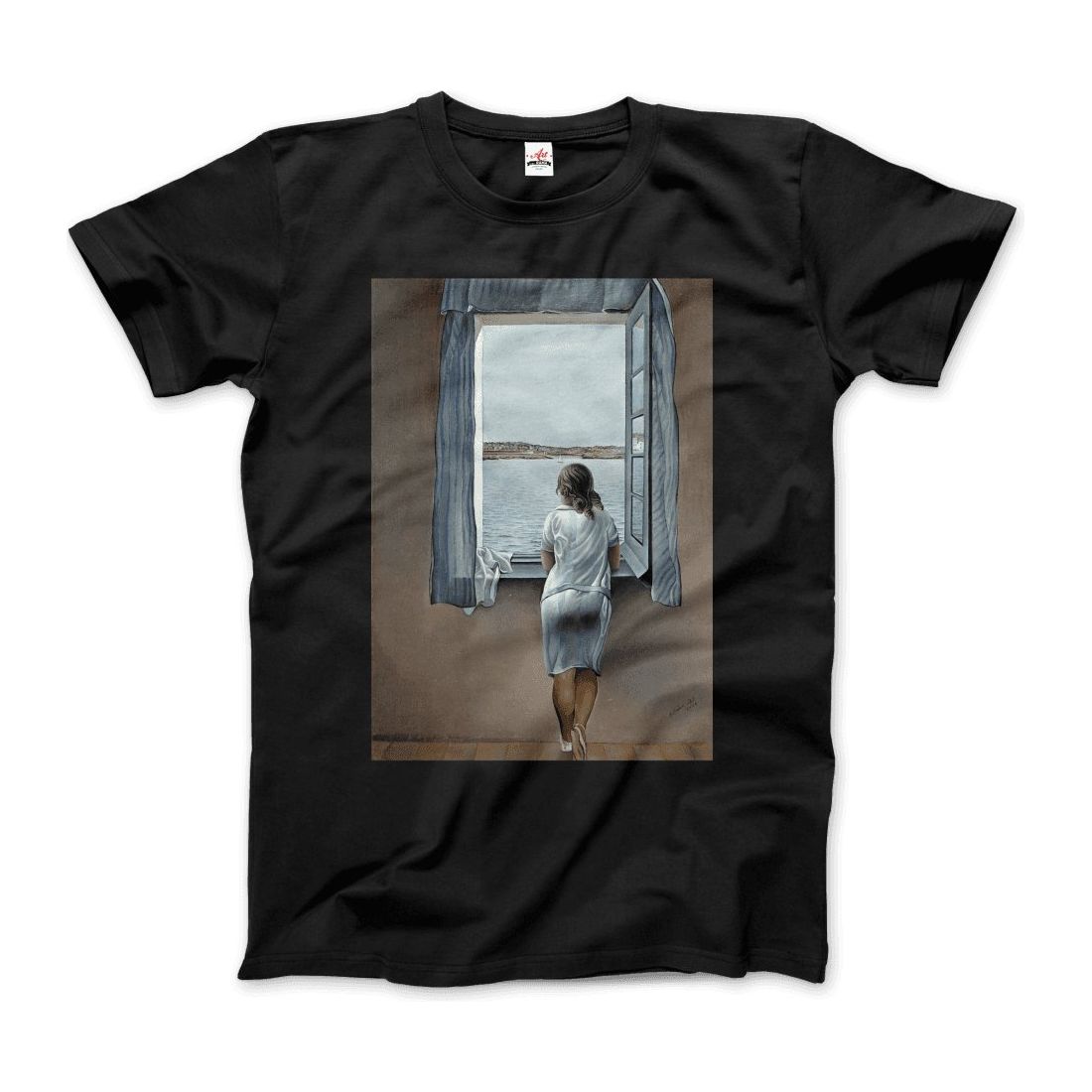 Salvador Dali Young Woman at a Window Artwork T - Shirt - KME means the very best