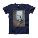 Load image into Gallery viewer, Salvador Dali Young Woman at a Window Artwork T - Shirt - KME means the very best
