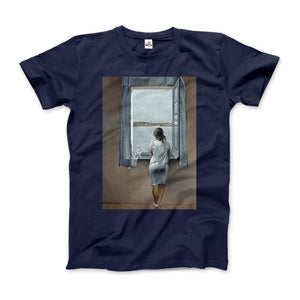 Salvador Dali Young Woman at a Window Artwork T - Shirt - KME means the very best