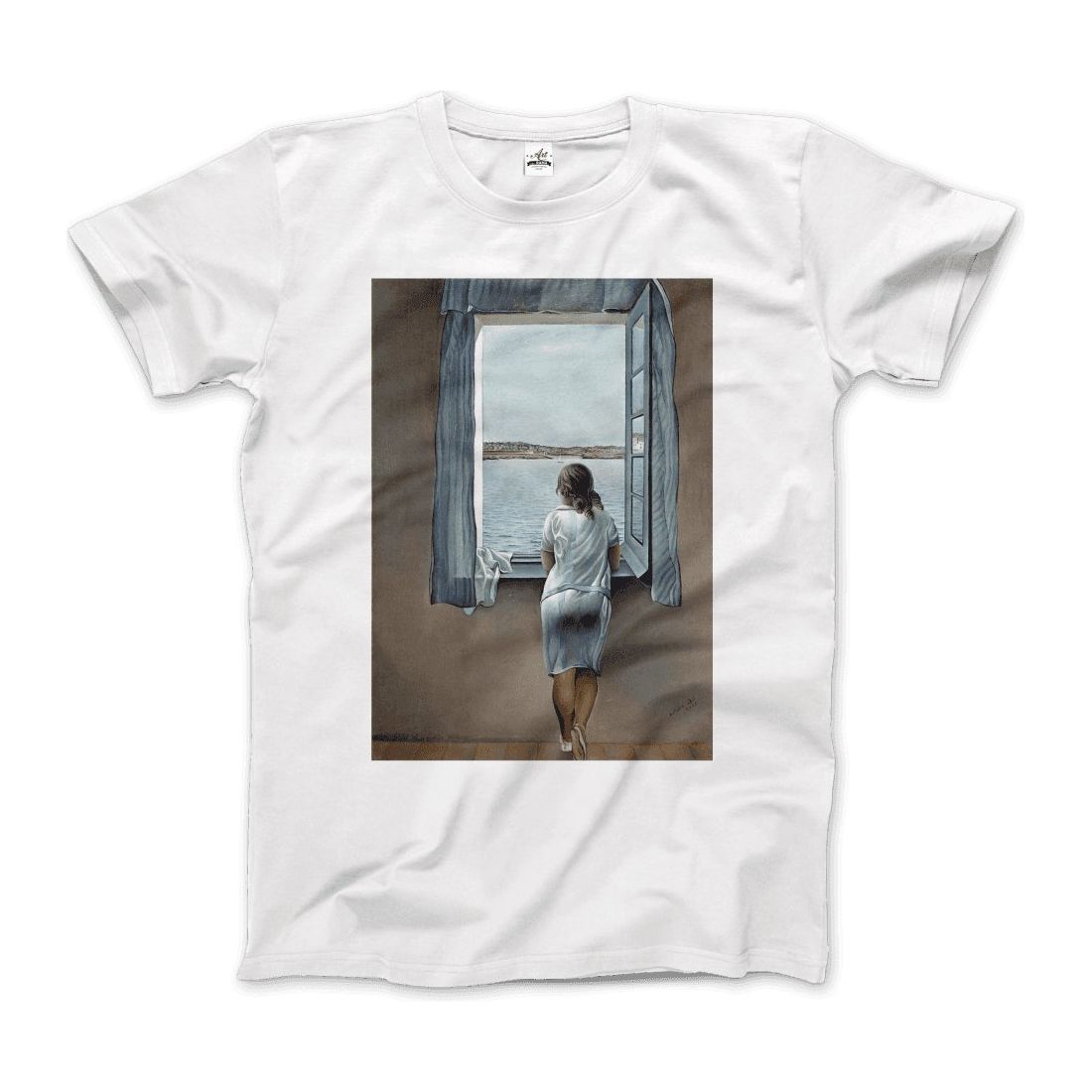 Salvador Dali Young Woman at a Window Artwork T - Shirt - KME means the very best