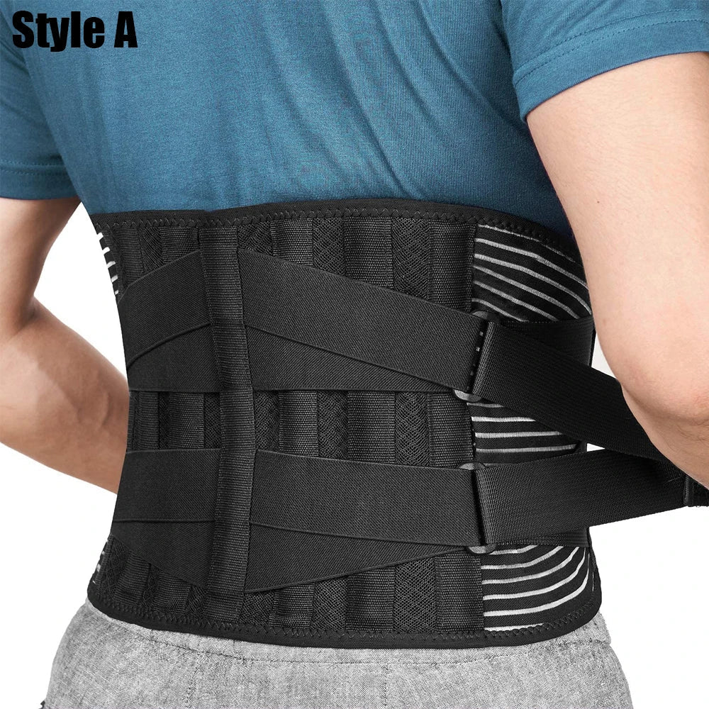 Sports Adjustable Lumbar Back Brace | Support, Stability, and Pain Relief - KME means the very best