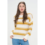 Load image into Gallery viewer, Sunset Sail Striped Sweater - KME means the very best
