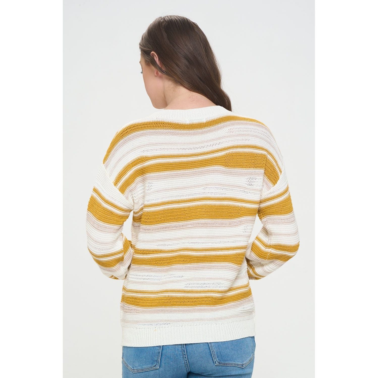 Sunset Sail Striped Sweater - KME means the very best
