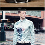 Load image into Gallery viewer, Trendy White Casual Men&#39;s Leather Belt - Soft Cowhide with Pin Buckle - KME means the very best
