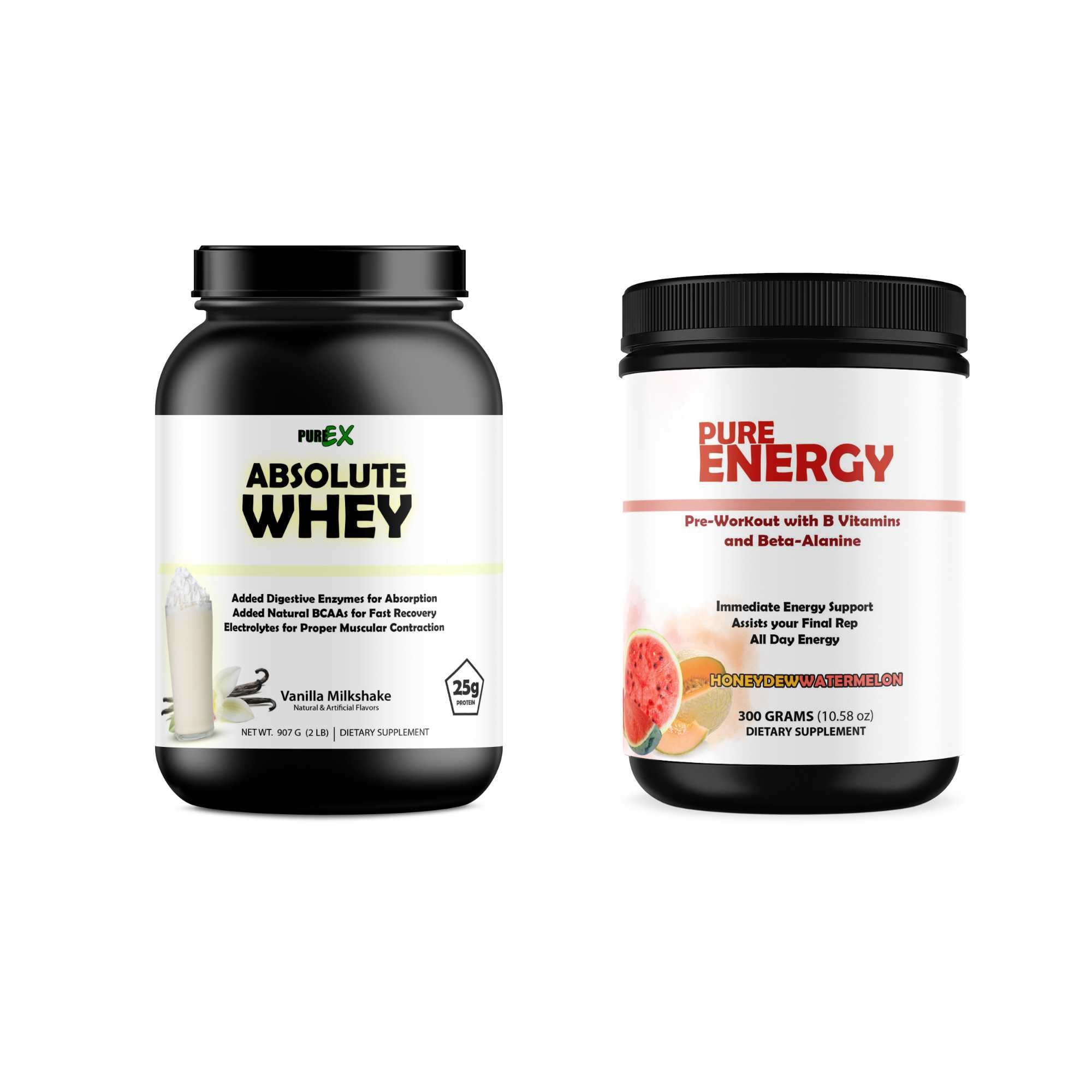 Ultimate Fitness Boost: Protein + Pre - Workout Bundle - 20% Off - KME means the very best